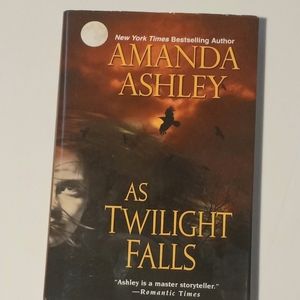 Amanda Ashley Hardcover Book "As Twilight Falls" Paranormal Romance